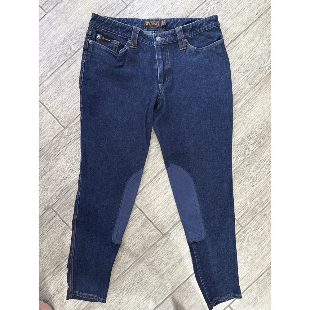 Ariat Equestrian Jeans Women’s Size 30L Riding Pants Stretch Denim Jodhpurs